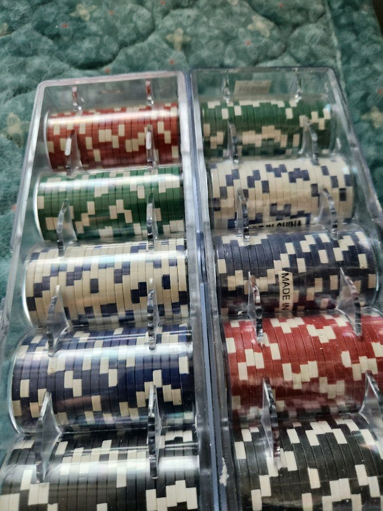 화투&포커칩 2곽 세트--1