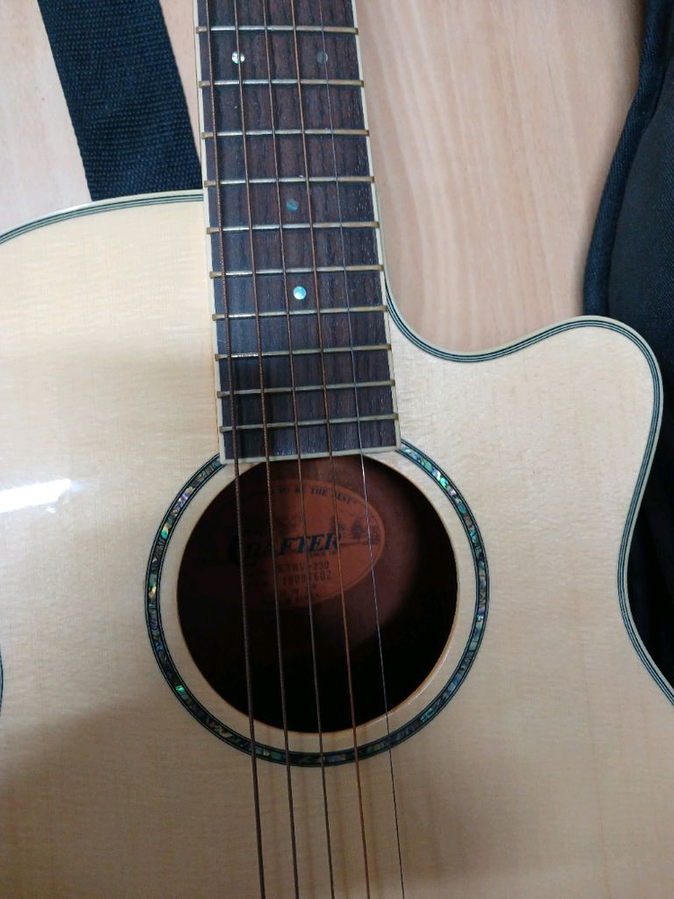 CRAFTER 크래프터 어쿠스틱 KTRV - 230 미니 기타 가방,피크,기타줄한세트 이미지