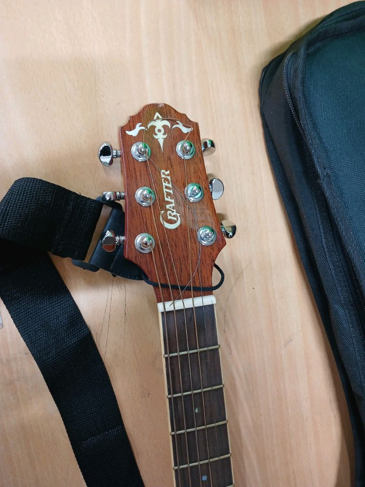 CRAFTER 크래프터 어쿠스틱 KTRV - 230 미니 기타 가방,피크,기타줄한세트 이미지