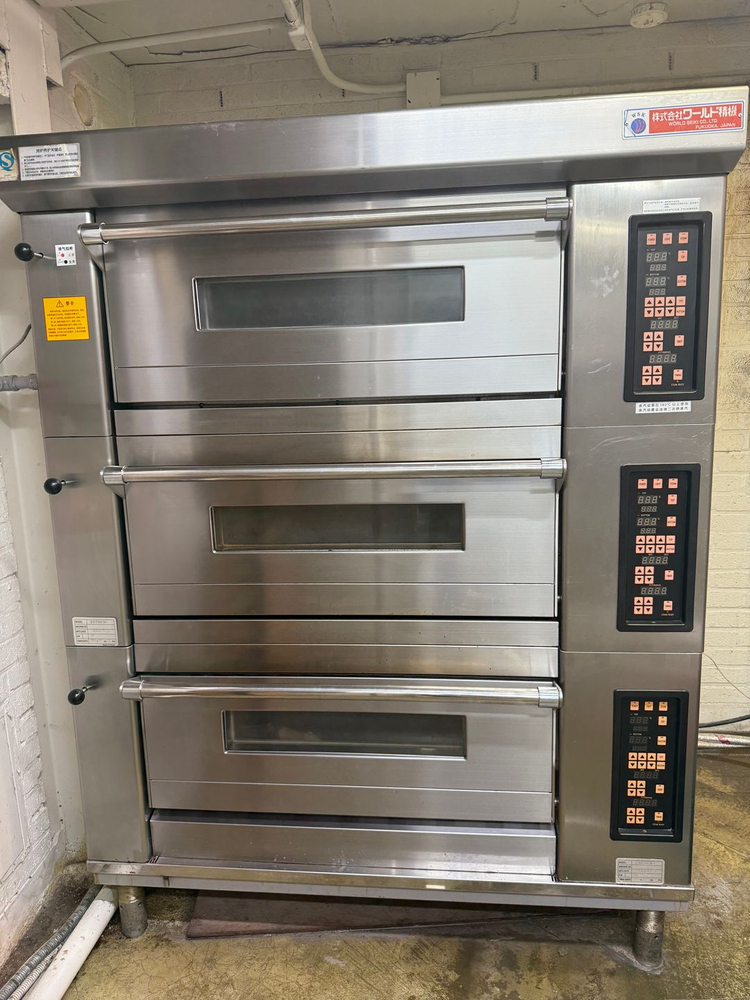 업소용 데크 오븐 2매3단 이미지