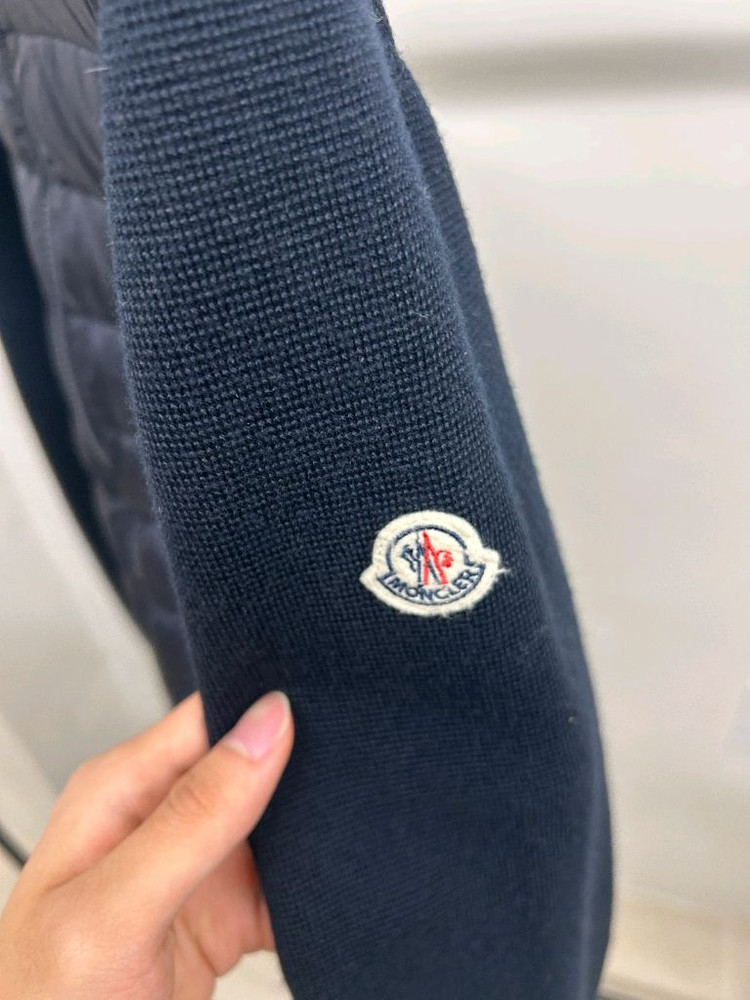 몽클레어 니트패딩 네이비 2XL 백화점판--2