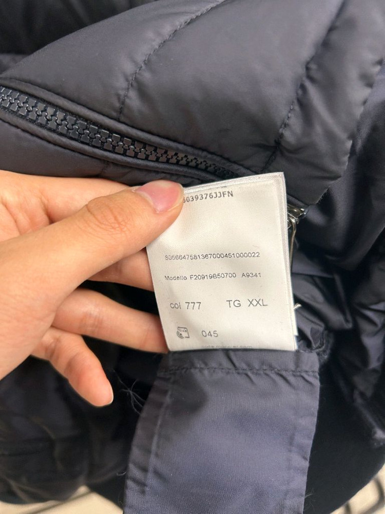 몽클레어 니트패딩 네이비 2XL 백화점판--5