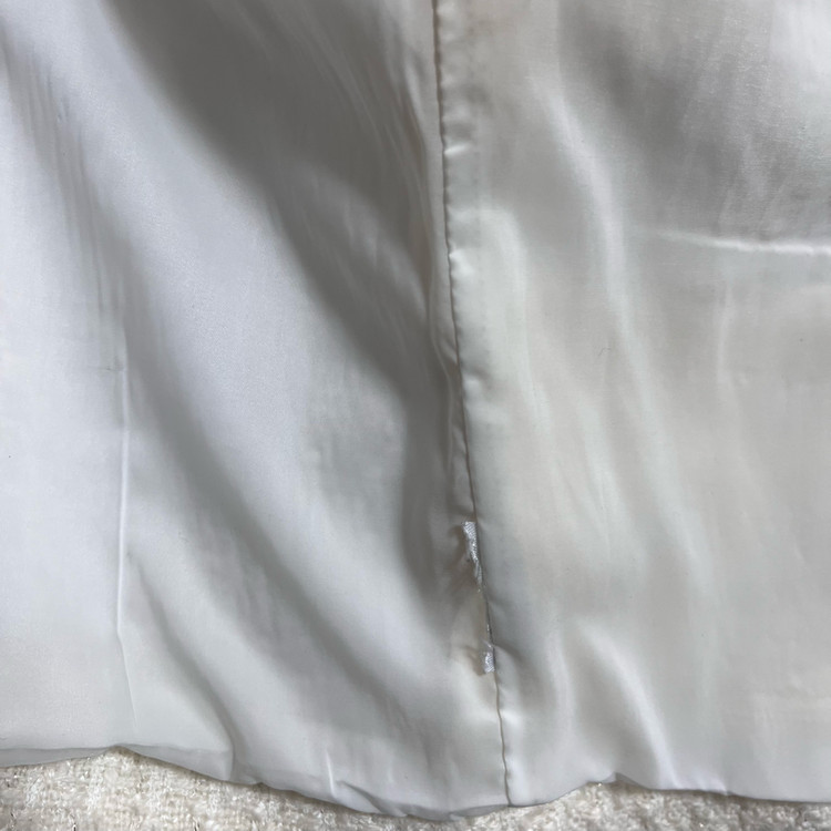 산드로(SANDRO) 골드 버튼 트위드 자켓--7