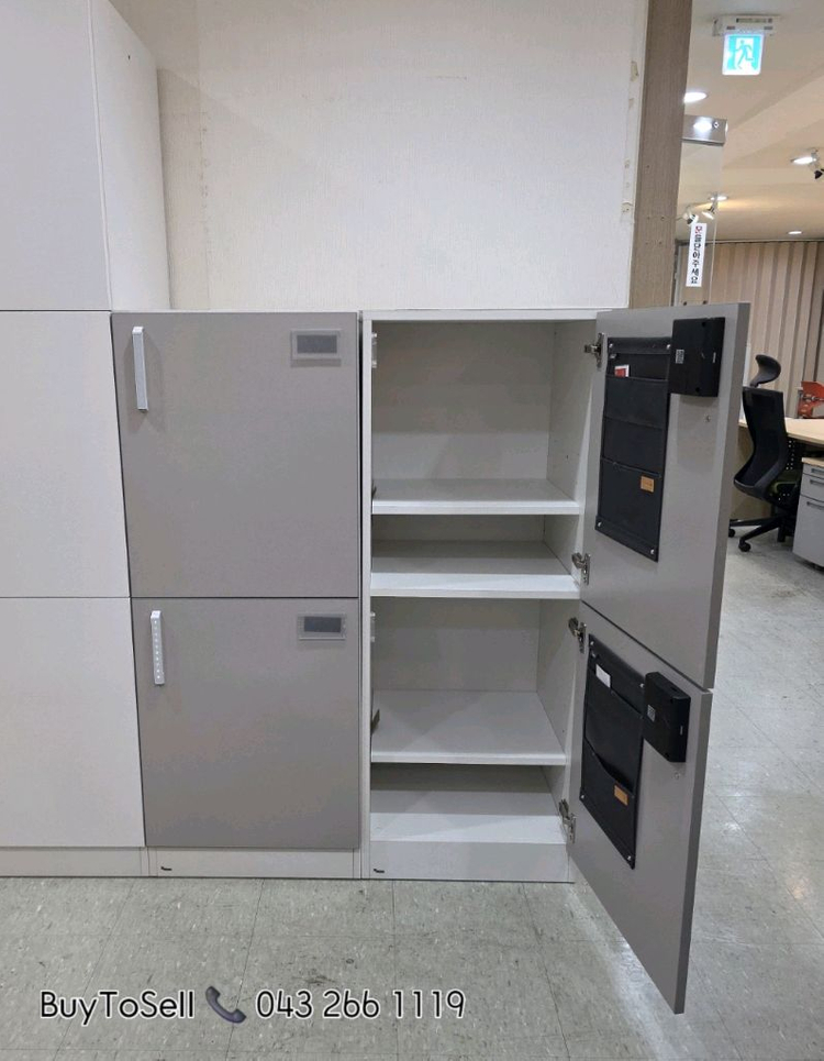 퍼시스 SWS 번호키 2단 2인용 사물함 대량판매 이미지