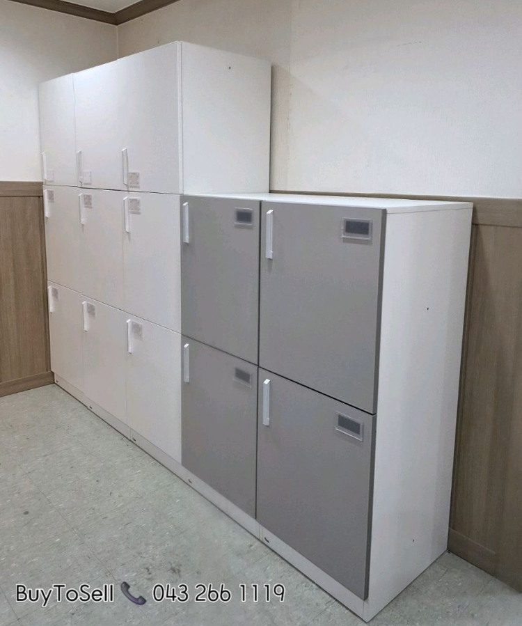 퍼시스 SWS 번호키 2단 2인용 사물함 대량판매 이미지