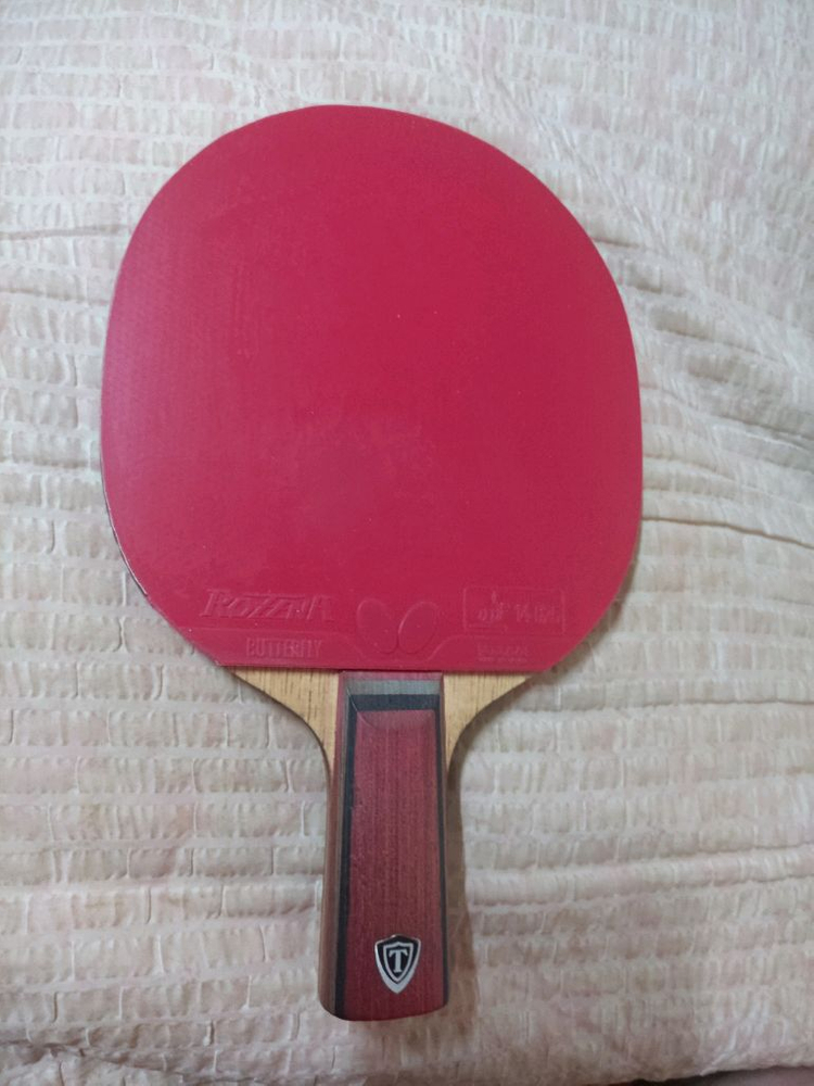 탁구 중펜 라켓 엑시옴 이미지