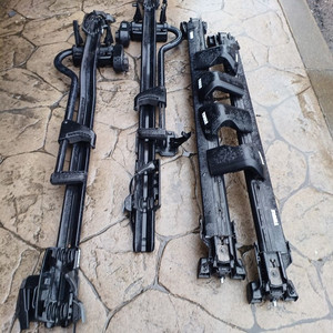 툴레 7206엣지 플러쉬 블랙 19년식 x5 가로바 자전거캐리어 598 2조블랙