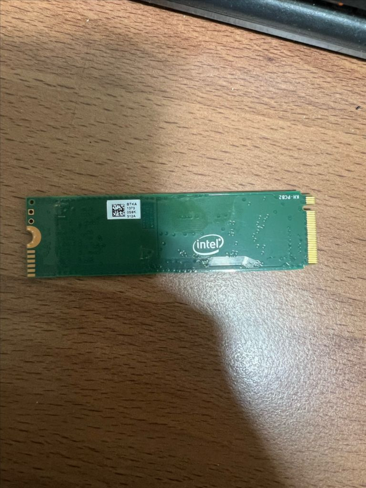 인텔 intel M.2 nvme 512gb 팝니다--1