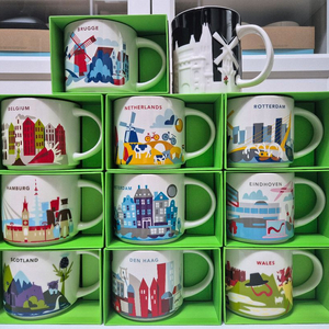 스타벅스 유아히어 시티머그 이미지