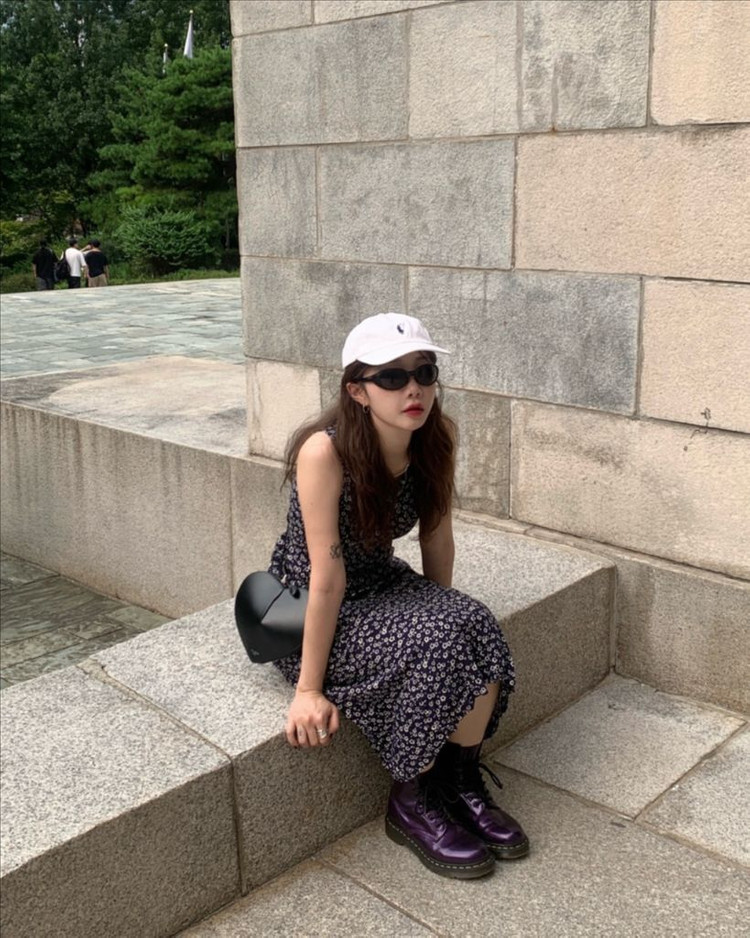 (미개봉 230) 닥터마틴 1460 W 퍼플 온무드 프레클 글로니 투머치택스 스컬프터 시눈 오버듀플레어 에이치모드 이미지