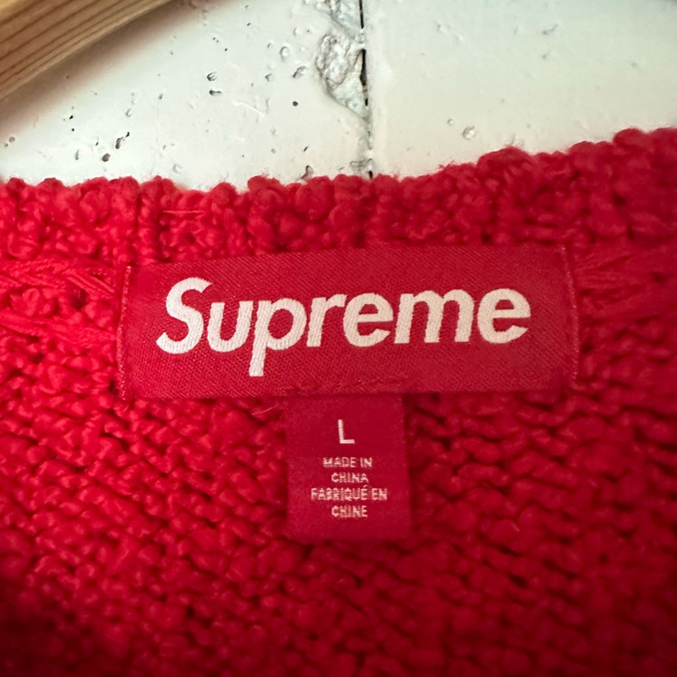 L 슈프림 부클 스몰박스 스웨터--2