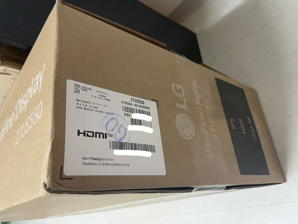 LG전자 27US550 27인치 IPS UHD 4K 모니터(새상품)--1