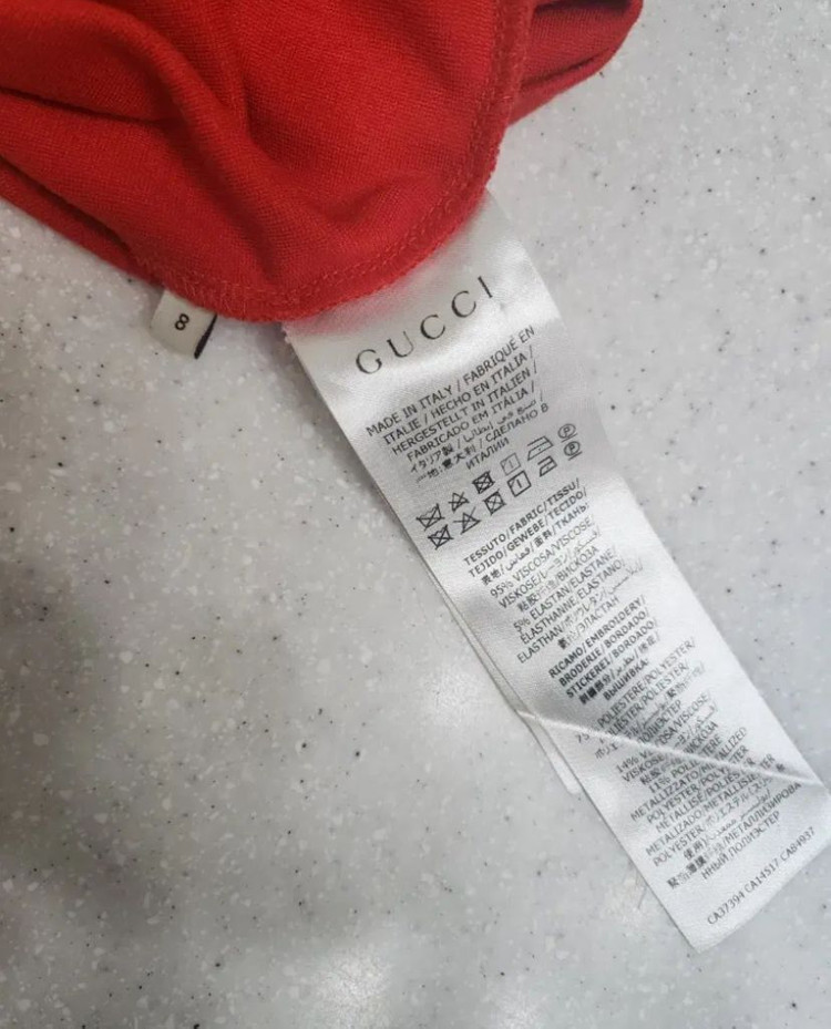 정품 구찌 키즈 원피스 8y 이미지