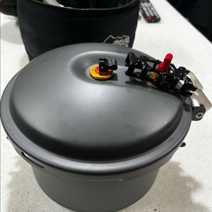 스노우라인 캠핑용 압력솥