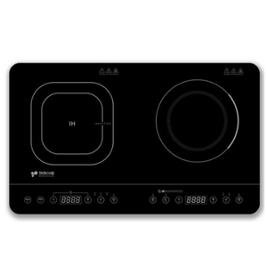 [인덕션] 키친아트 KWS-2050 하이브리드 인덕션+하이라이트 2구 전기레인지 / 가성비 프리스탠딩