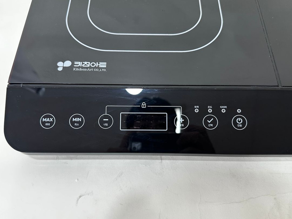 [인덕션] 키친아트 KWS-2050 하이브리드 인덕션+하이라이트 2구 전기레인지 / 가성비 프리스탠딩--1