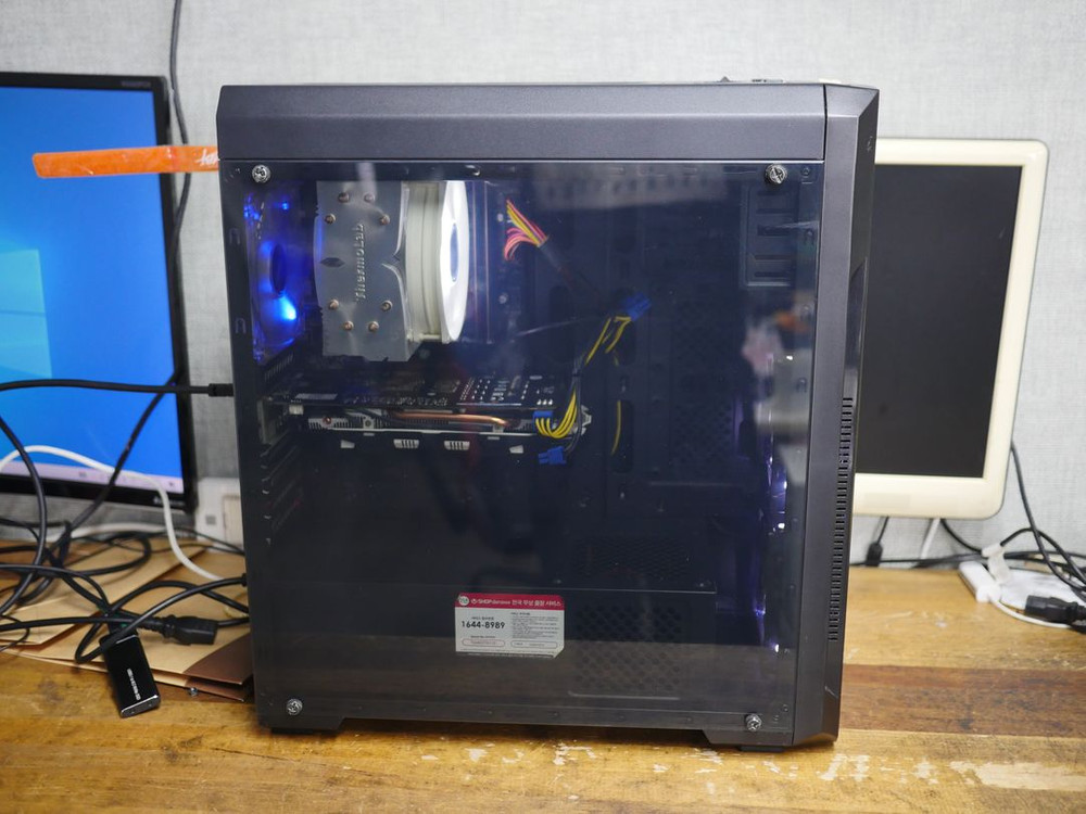 컴퓨터 PC 본체 i5-8500 16GB GTX1060 정품윈도우10 게임용 게이밍 이미지