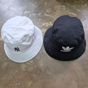 엠엘비 MLB 뉴욕양키스 버킷햇 아디다스 벙거지 모자 남여공용 일괄 이미지