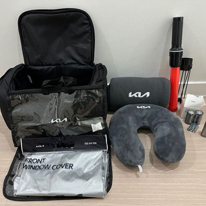 KIA 기아 차량용 트렁크 정리함 & 차량용품 세트 이미지
