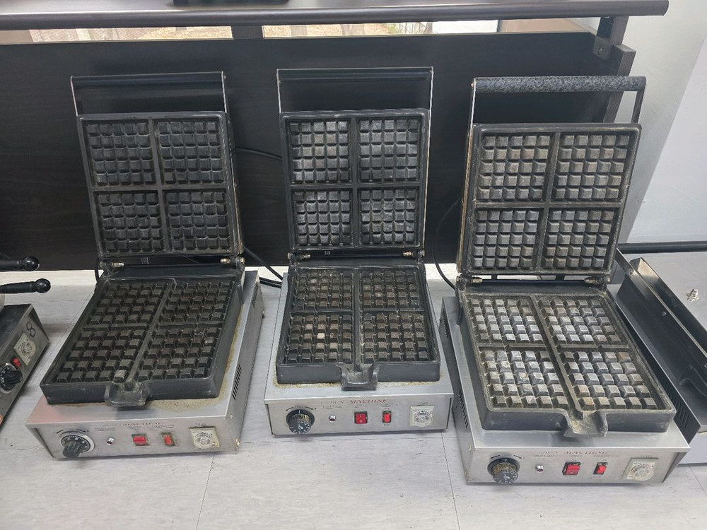 썬 SUN-730 업소용 와플기계--1