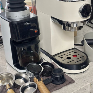 오르테 커피머신 및 2026 와블리스 신형 그라인더 이미지