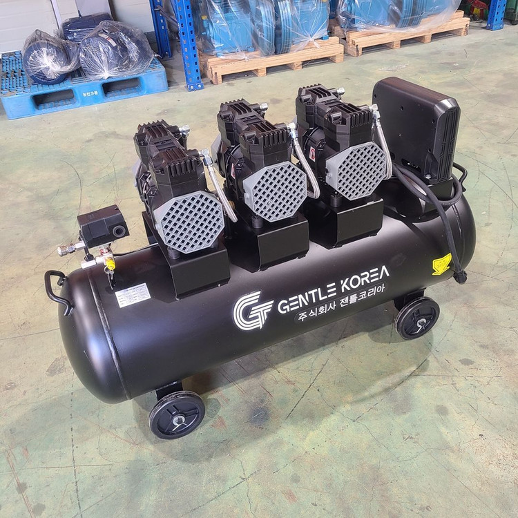 리퍼 6.5마력 오일프리 콤프레샤 휴대용 콤프레셔--2