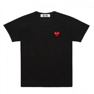 꼼데 가르송 반팔 티셔츠 블랙 XXL 새제품 이미지