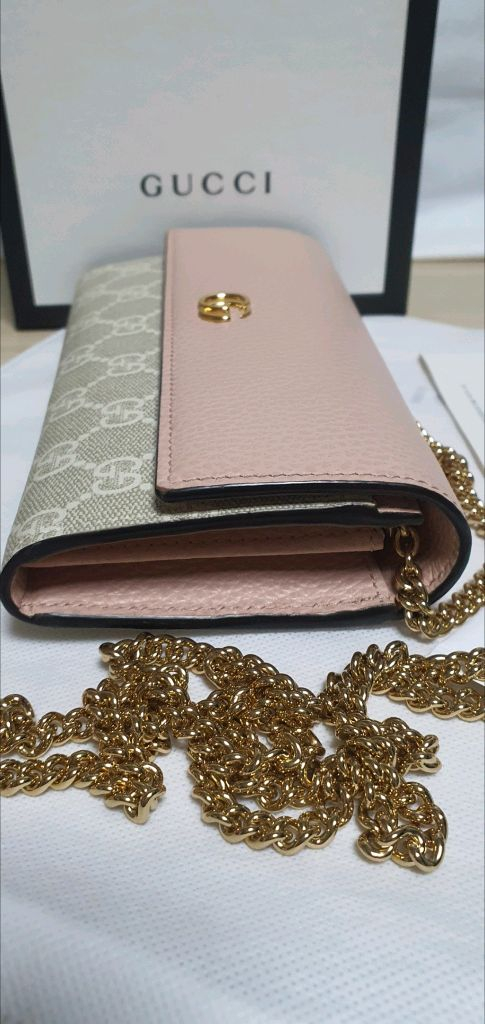 구찌 마몬트 크로스백 장지갑 새상품급 정품(감정O)구찌프라다루이비통디올고야드샤넬셀린느보테가생로랑발렌시아가버버리가방--6