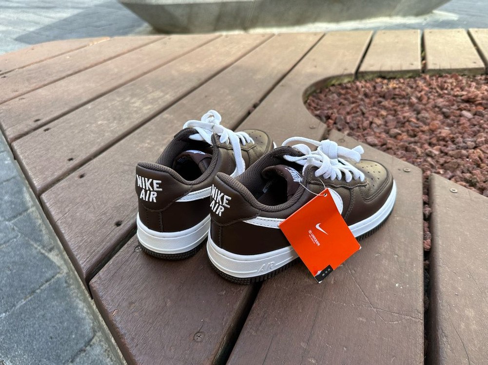 나이키 에어포스 브라운컬러 GS 235 새상품--3