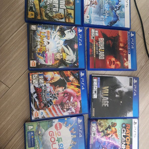 플레이스테이션4 5 게임 타이틀 8종 세트 이미지