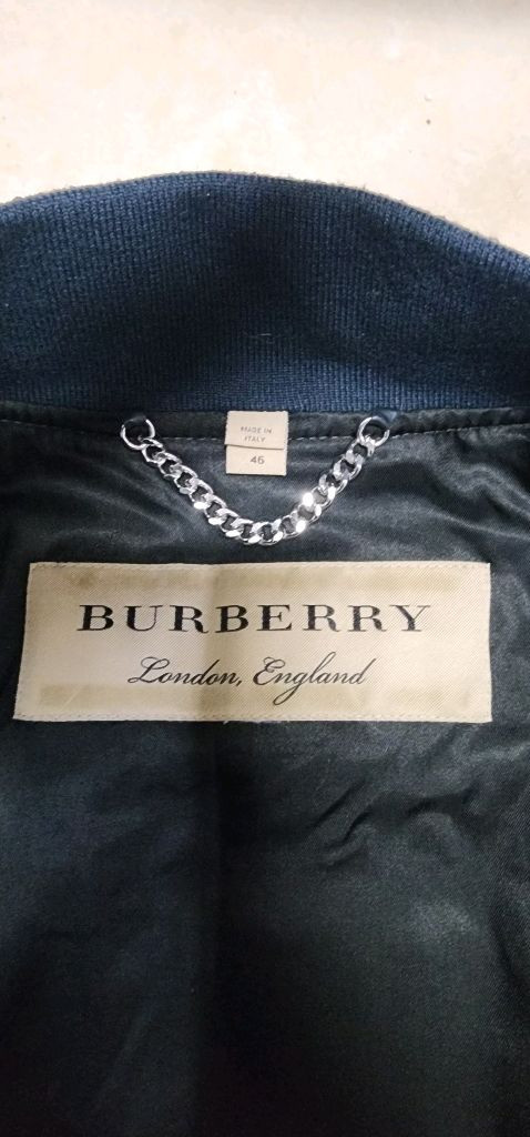 버버리 남자 양가죽 봄버자켓 95--6