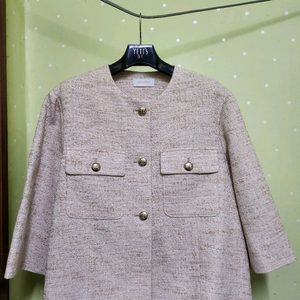 발렌시아트위드자켓77(반가슴57)상태최상 택포29000