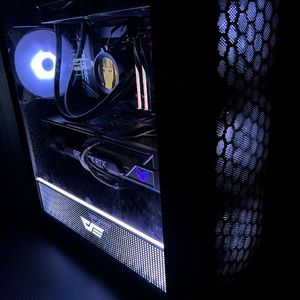 9800x3d RTX 4090 X870 1200w nzxt lcd 수냉 PC 데스크탑 이미지