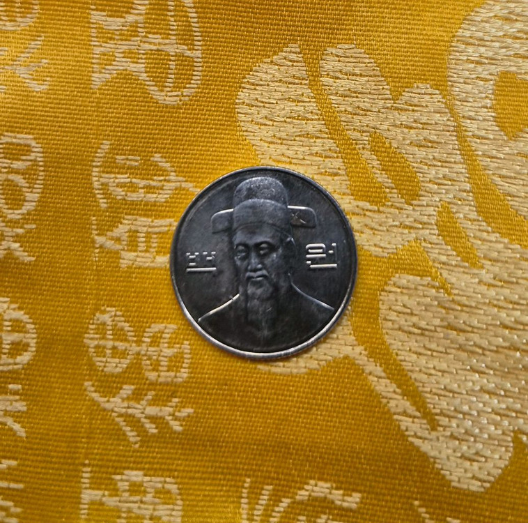 2024년 발행 100원 동전 이미지