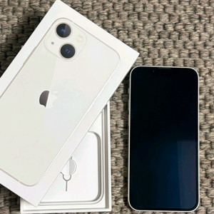 아이폰13 미니 스타라이트 256 상태최상