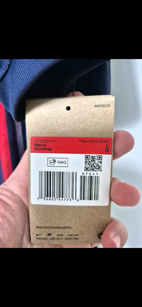 psg 23-24 파리 생제르망 adv 풀 마킹 이강인 L사이즈--4