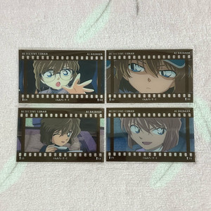 명탐정코난 하이바라 아이 홍장미 필름풍 클리어 카드 콜렉션 컬렉션