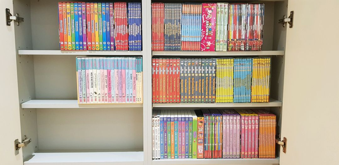 엄마표영어DVD 스콜라스틱, 위씽, 슈퍼윙스, 미라큘러스, 옥토넛, 클로이의 클로짓 등 100개 이상 이미지