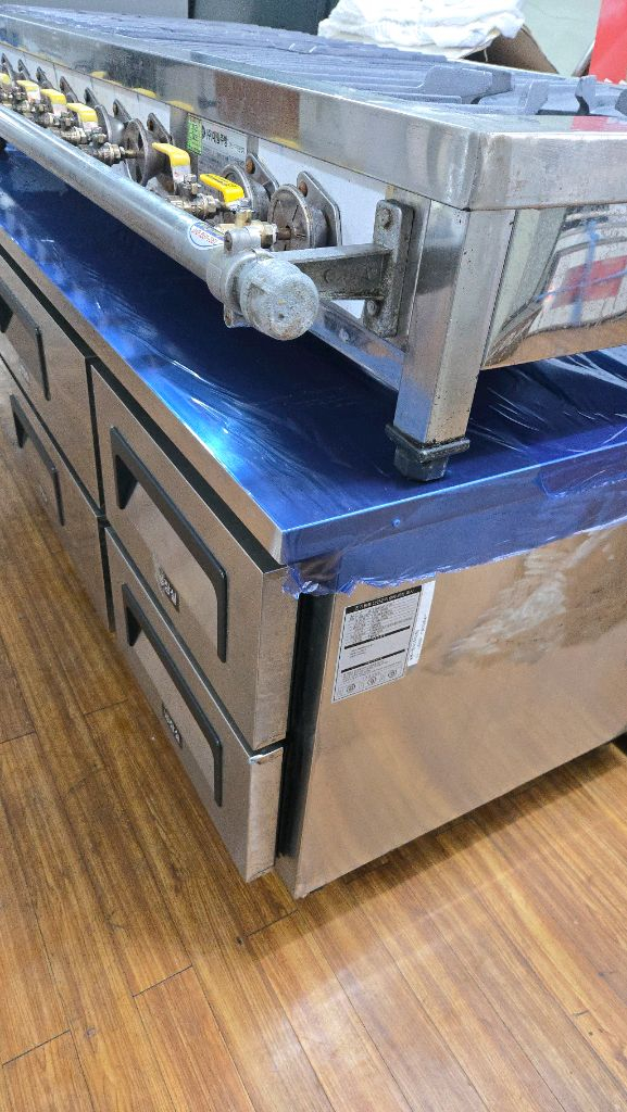 낮은 테이블냉장고+간택기 간냉식 이미지