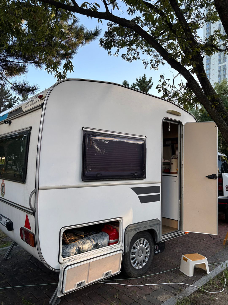 saly 카라반(소형, 미니 카라반 + 에르젠 퀵스테이션 280 에어) 이미지