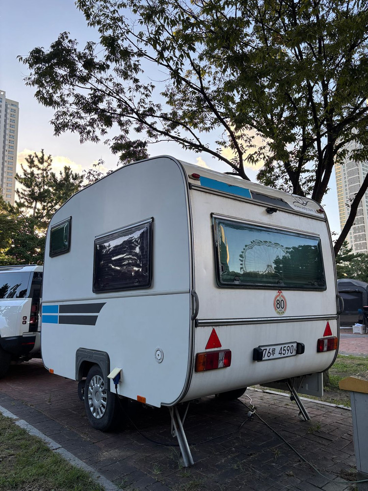 saly 카라반(소형, 미니 카라반 + 에르젠 퀵스테이션 280 에어) 이미지