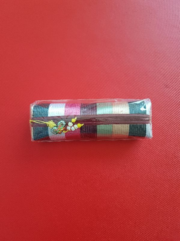 (새거)전통 누비세트3종 필통 동전 지갑파우치 이미지