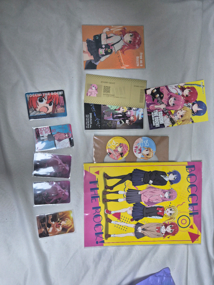 봇치더락 굿즈 일괄판매--1