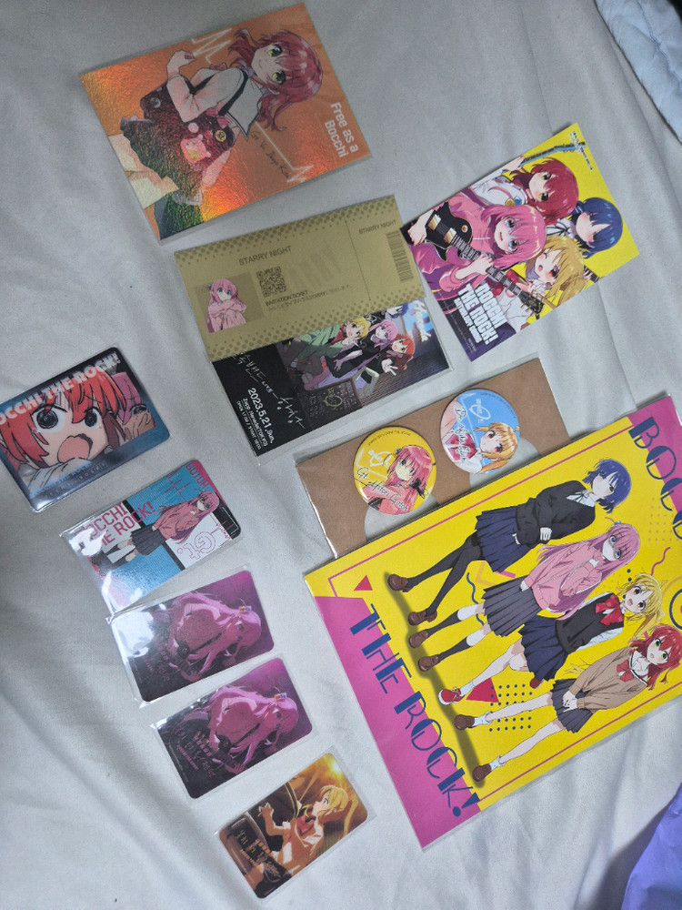 봇치더락 굿즈 일괄판매--2