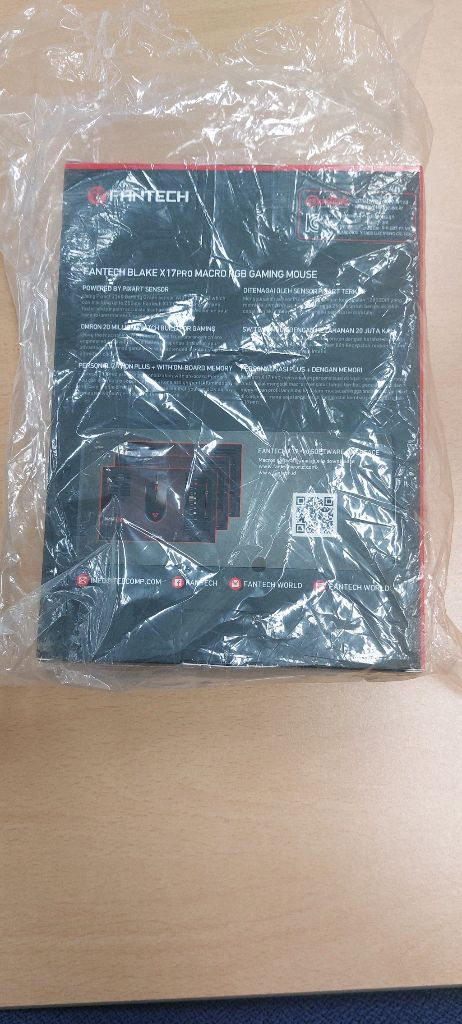 Fantech Blake X17 Pro Macro RGB 게이밍 마우스 새 제품--1