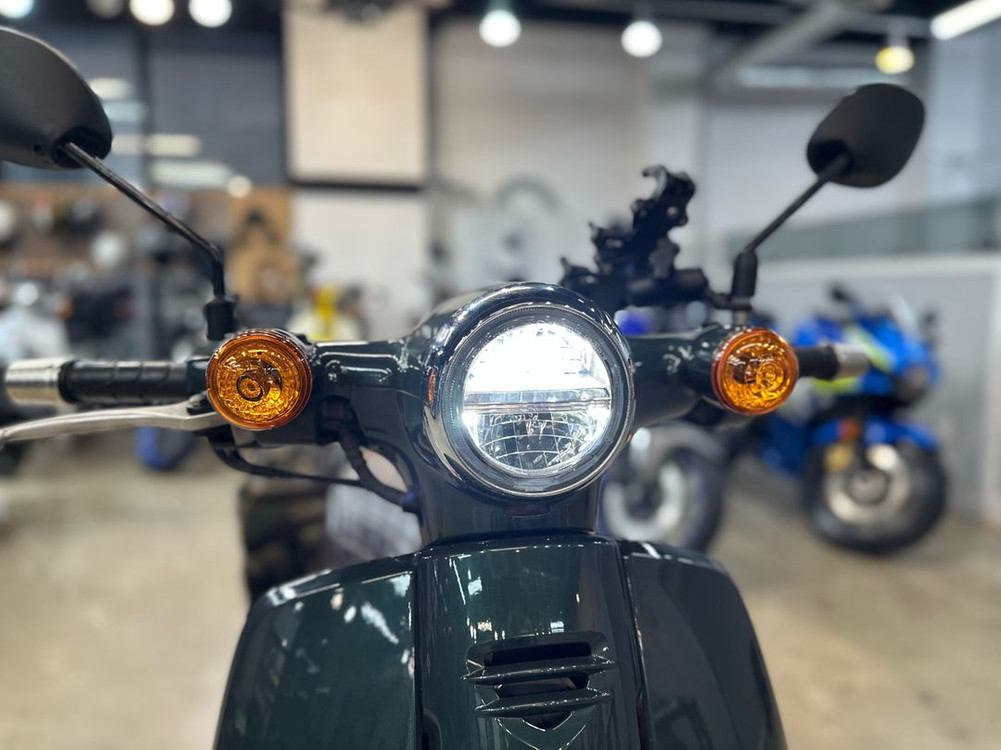 혼다 슈퍼커브110 21년 그린 공장 도색 c125 휠 튜닝 이미지