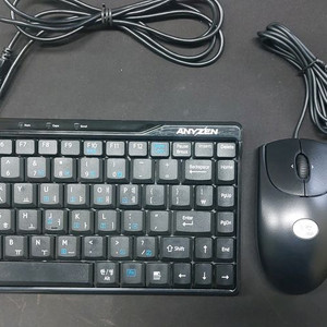 ANYZEN 미니 키보드 로지텍 RX250 마우스 세트