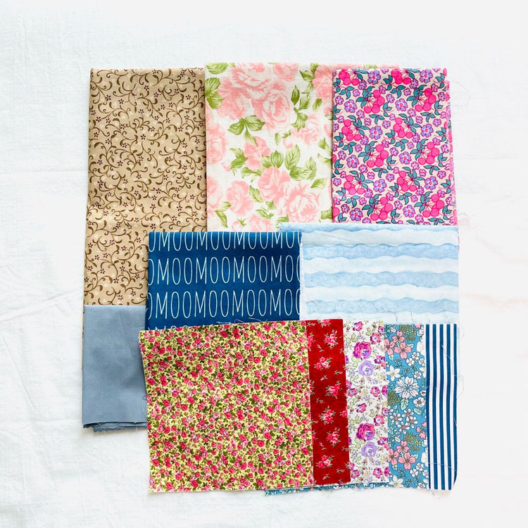 <봄봄봄 느낌 소품 원단> 5마 5종 + 보너스 원단팩 6종 + 조각원단--6