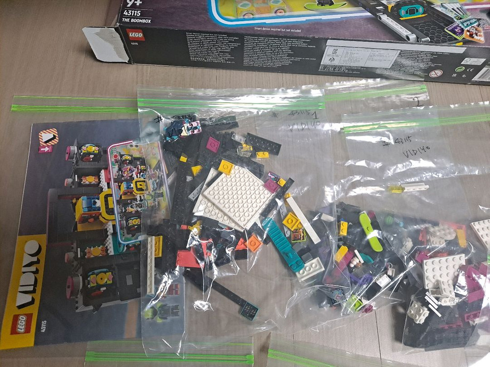 레고 43115 비디요 붐박스,43104 일괄 이미지
