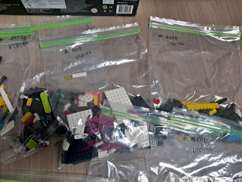 레고 43115 비디요 붐박스,43104 일괄 이미지